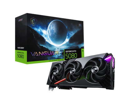 16GB MSI RTX 5080 VANGUARD SOC GPU