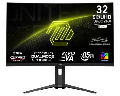 32" MSI MAG 321CUPDF (4K DUAL MODE) GAMING MONITOR
