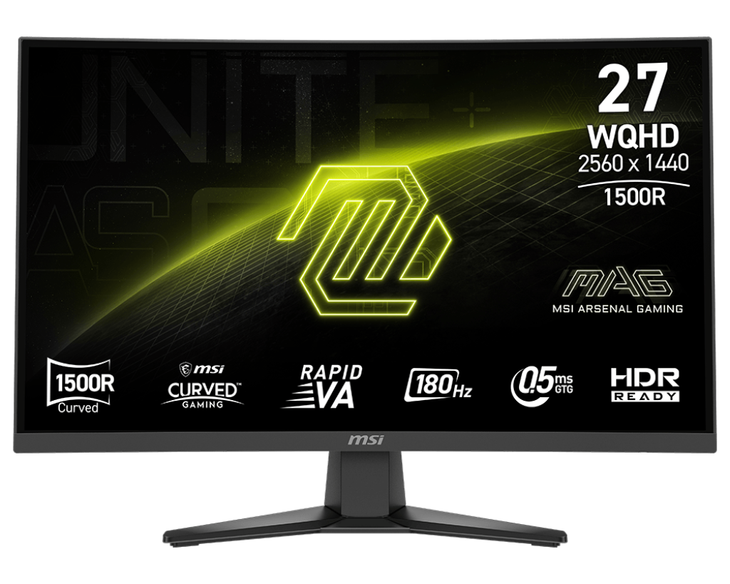 27" MSI MAG 275CQF E18 (WQHD) GAMING MONITOR