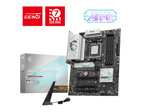 MSI B850 GAMING PLUS WIFI AM5 MOTHERBOARD