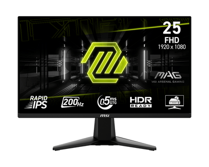 25" MSI MAG 255F E20 (FHD) GAMING MONITOR