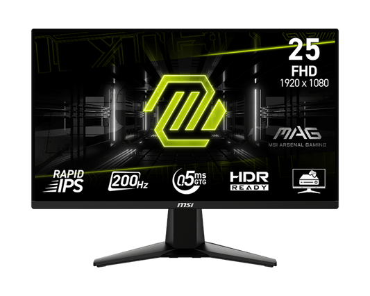 25" MSI MAG 255F E20 (FHD) GAMING MONITOR