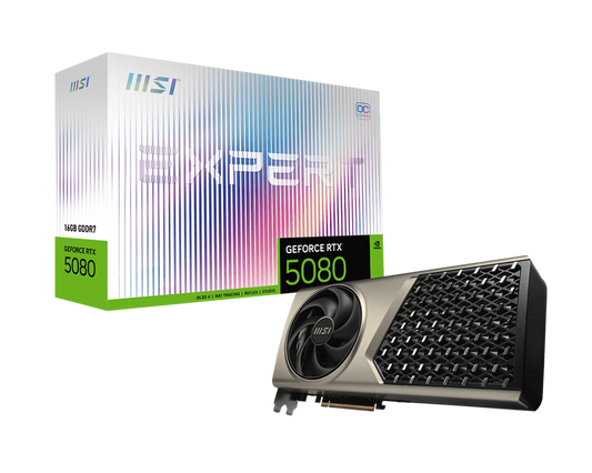 16GB MSI RTX 5080 EXPERT OC GPU