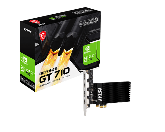 2GB MSI GT 710 GPU