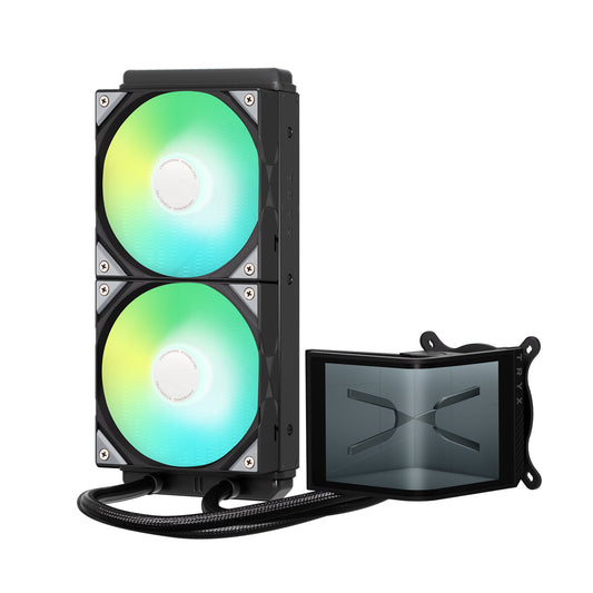 TRYX PANORAMA SE 240 ARGB L-SHAPED AMOLED SCREEN LIQUID COOLER