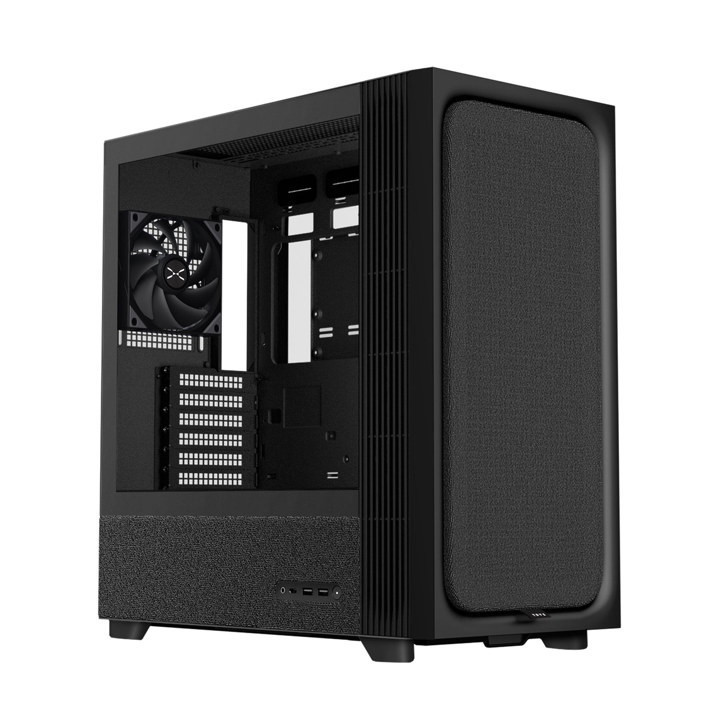 TRYX FLOVA F50 BLACK GAMING CASE