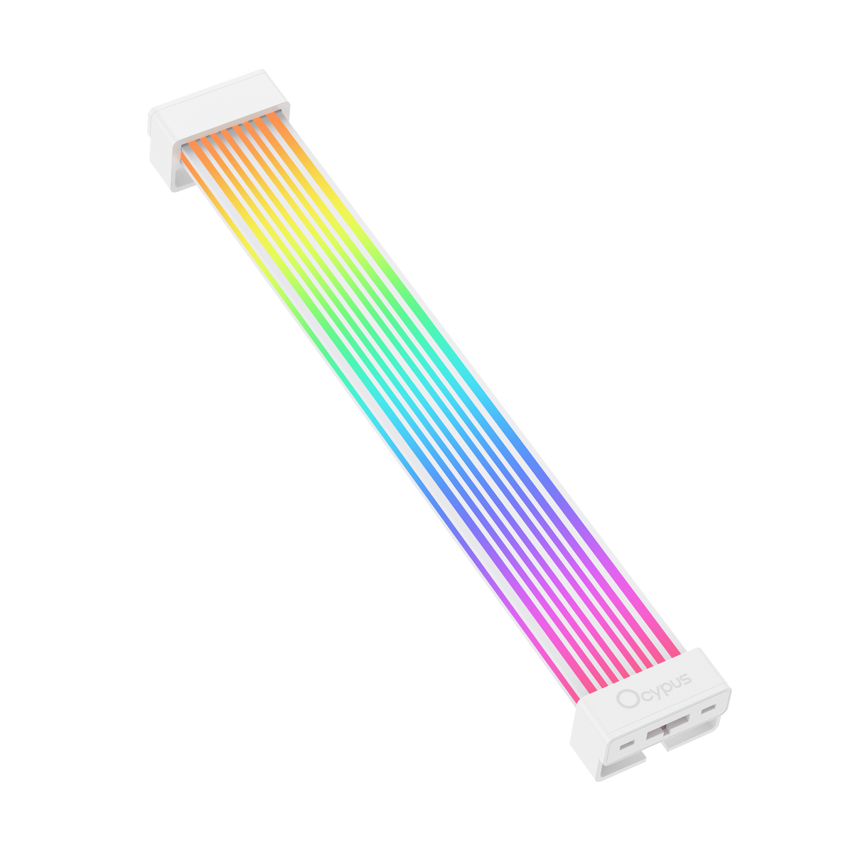 OCYPUS DELTA EK16 WHITE (16-PIN ARGB GPU CABLE COVER)