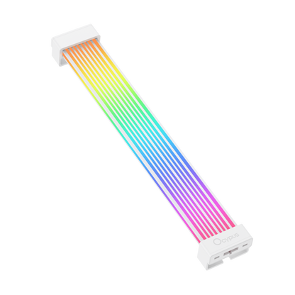 OCYPUS DELTA EK16 WHITE (16-PIN ARGB GPU CABLE COVER)