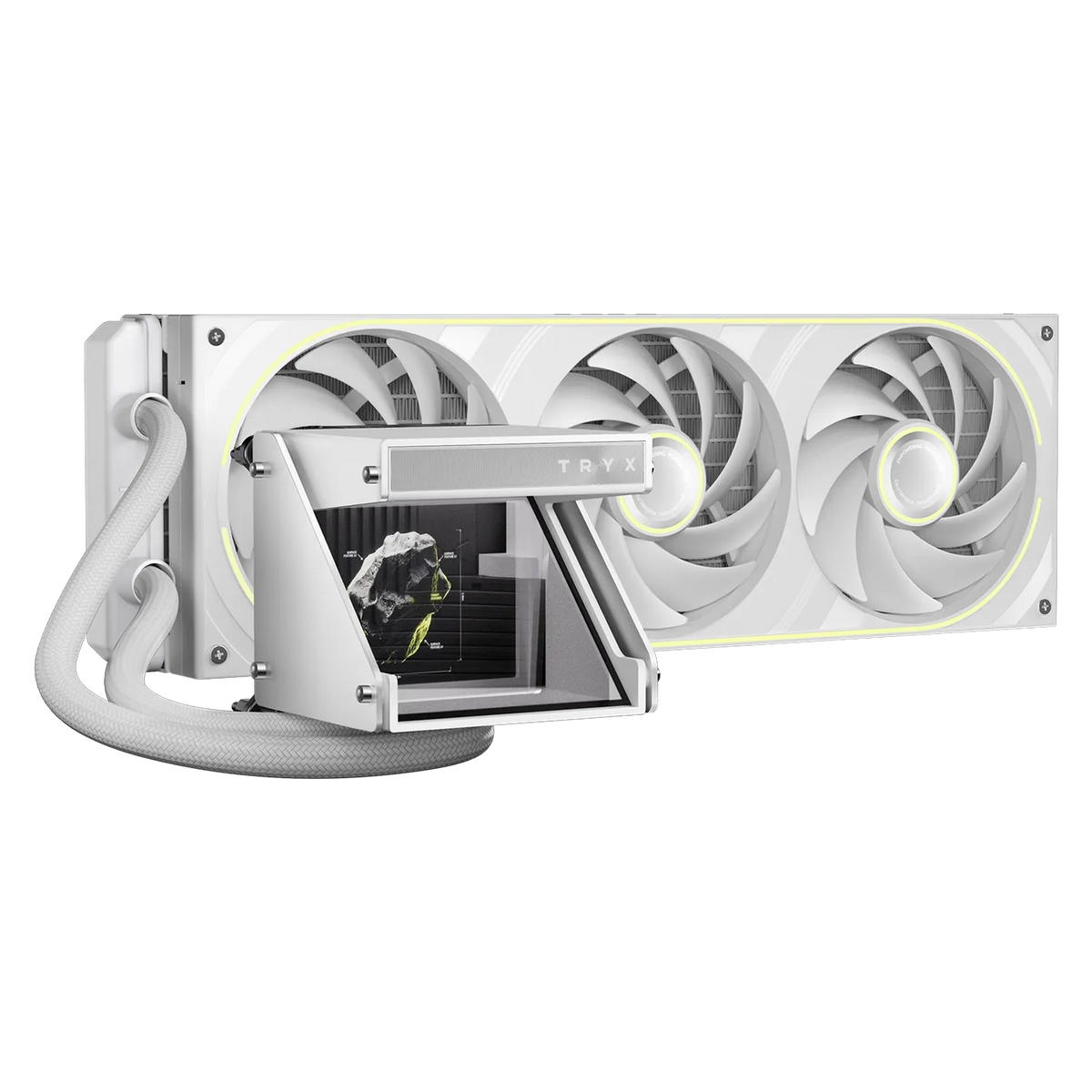 TRYX HOLO ARGB 360MM WHITE AIO LIQUID COOLER