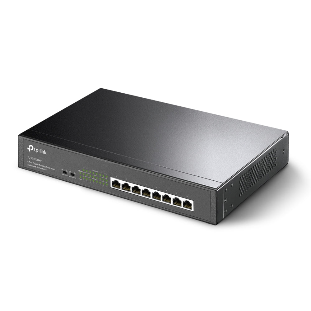 TPLINK 8 PORT GIGABIT POE SWITCH