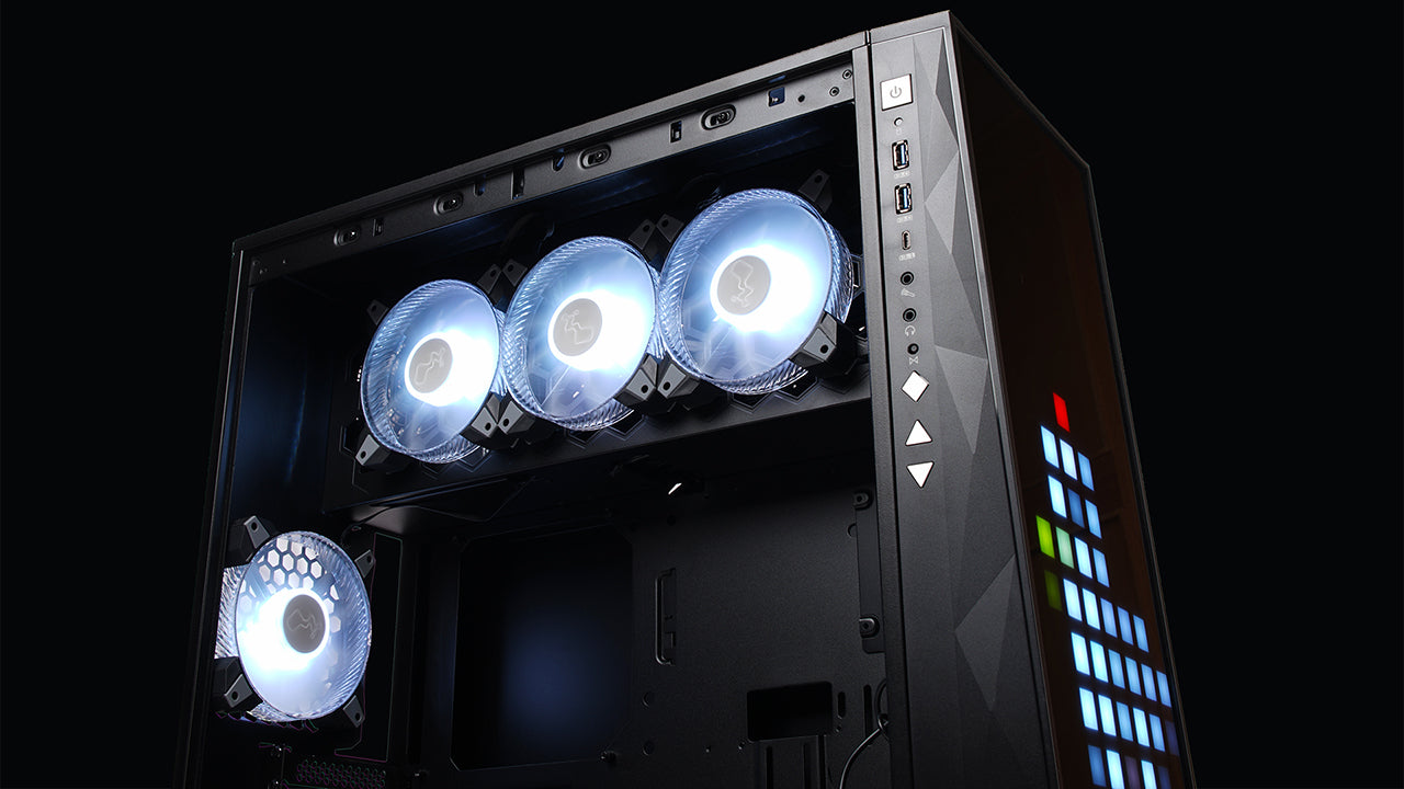 INWIN 309 GAMING EDITION BLACK GAMING CASE