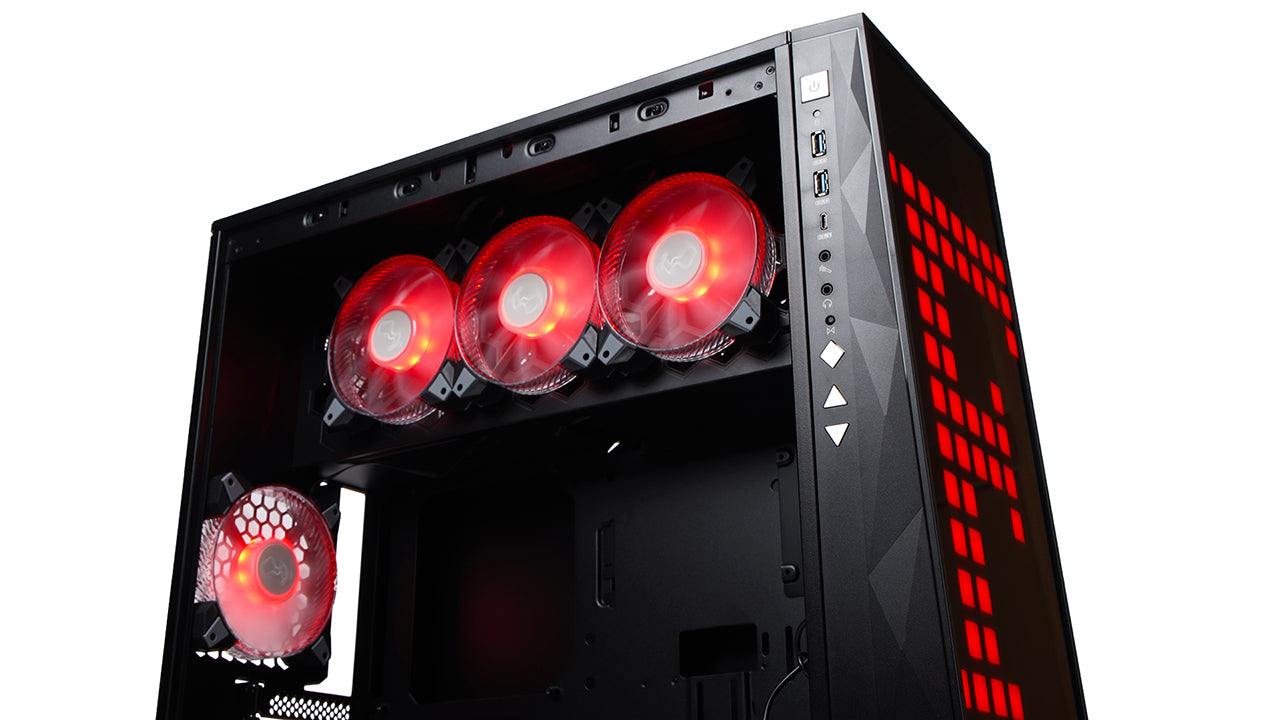 INWIN 309 GAMING EDITION BLACK GAMING CASE