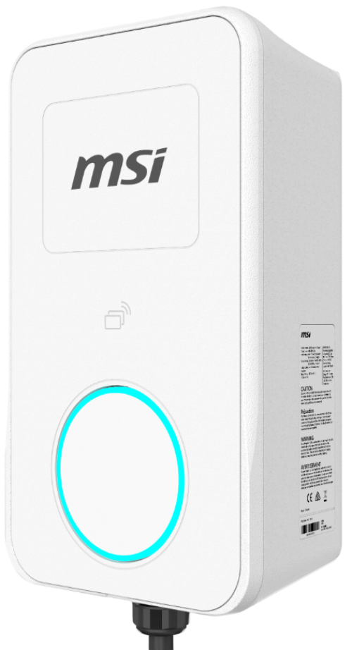 MSI Eco Life Max Home 22kW (White) EV Charger