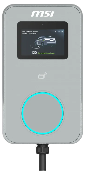 MSI Eco Premium Max (OCPP) 22kW (Grey) EV Charger