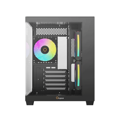 OCYPUS GAMMA C54 BLACK GAMING CASE