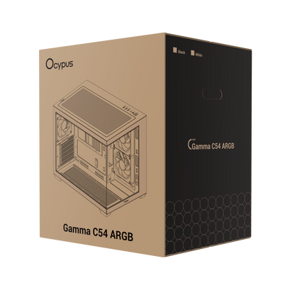 OCYPUS GAMMA C54 WHITE GAMING CASE