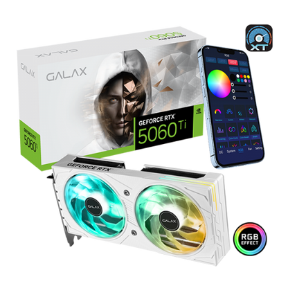 8GB GALAX RTX 5060 Ti  EX WHITE GPU