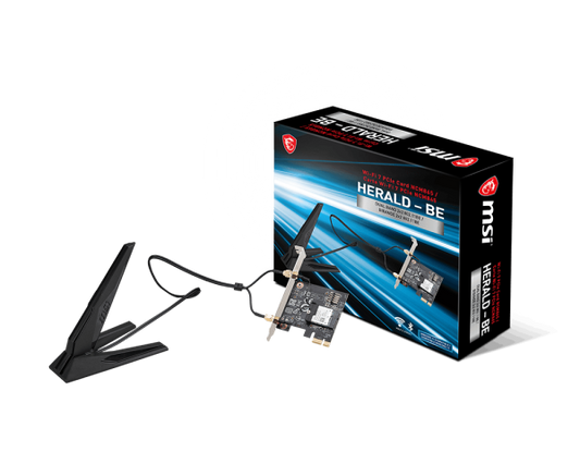 MSI HERALD BE PCI-E WIFI 7 CARD