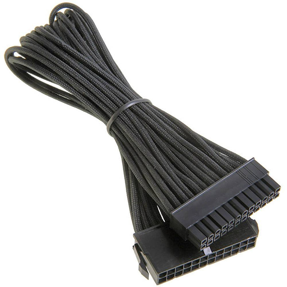 BITFENIX SLEEVED 24 PIN 30CM ATX EXTENSION CABLE BLACK