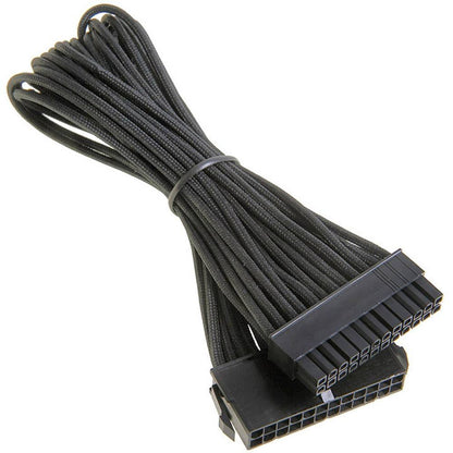 BITFENIX SLEEVED 24 PIN 30CM ATX EXTENSION CABLE BLACK