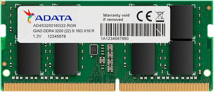 16GB (3200MHz) ADATA PREMIER SODIMM MEMORY
