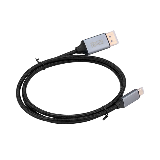 1M LUMIVIDA 8K TYPE-C to DISPLAY PORT CABLE