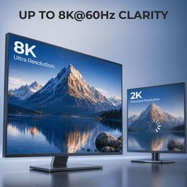 1M LUMIVIDA 8K TYPE-C to DISPLAY PORT CABLE