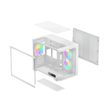 OCYPUS IOTA C50 WHITE GAMING CASE