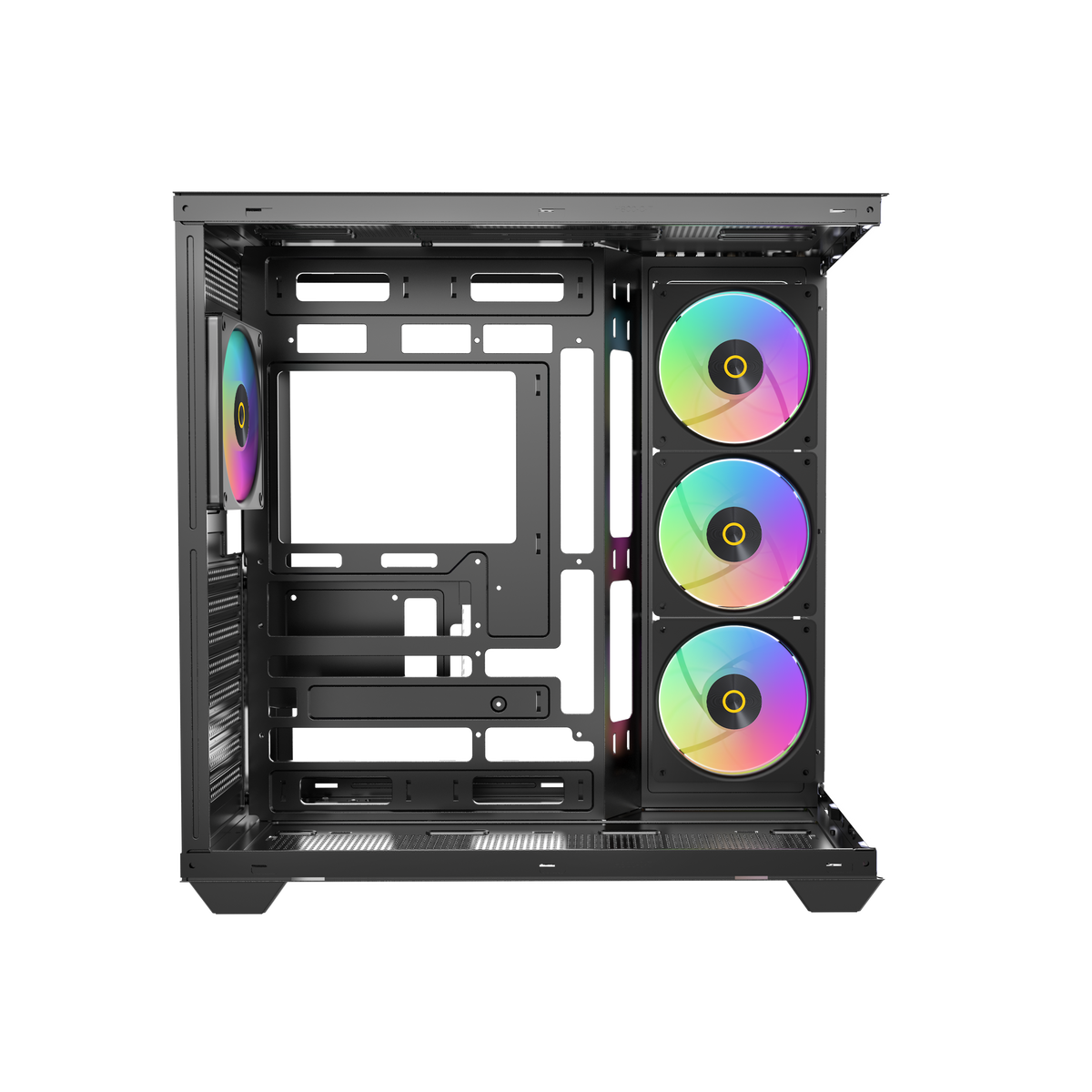 OCYPUS GAMMA C74 BLACK GAMING CASE