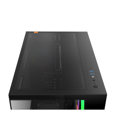 OCYPUS GAMMA C74 BLACK GAMING CASE