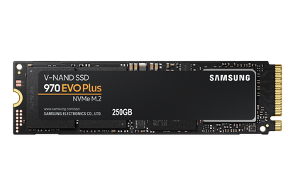 250GB SAMSUNG 970 EVO PLUS M.2 SSD