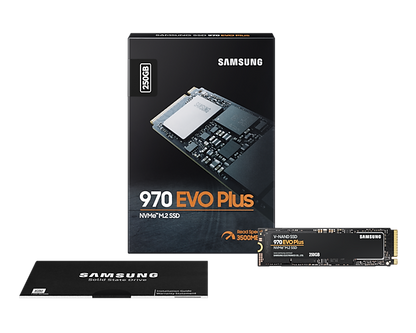 250GB SAMSUNG 970 EVO PLUS M.2 SSD