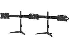 AAVARA DS310 FREESTANDING TRIPLE MONITOR STAND