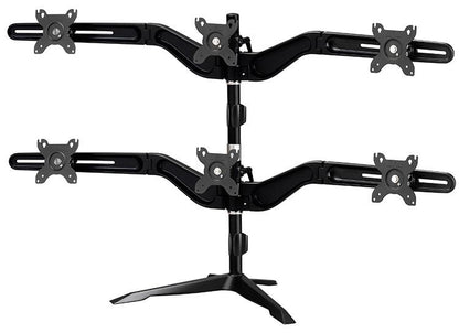 AAVARA DS600 FREESTANDING HEXA MONITOR STAND