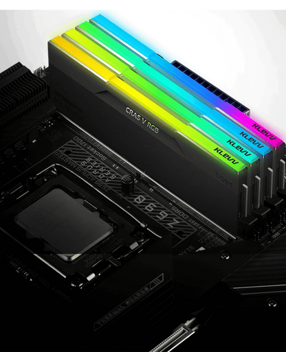 32GB KIT (6000MHz) KLEVV CRAS V GAMING MEMORY BLACK/RGB