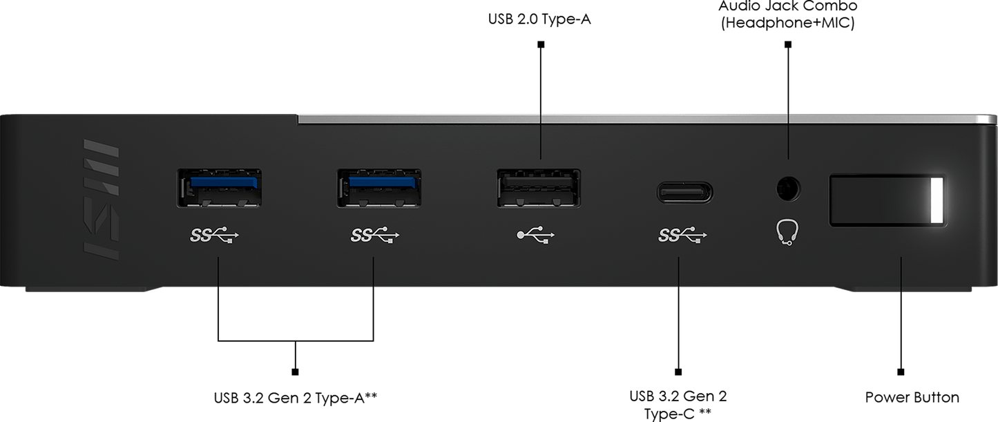 MSI USB-C DOCKING STATION GEN 2