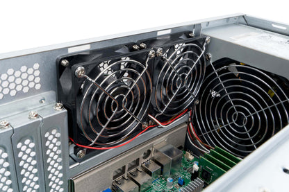 NWIN R400N 4U RACK SERVER CHASSIS/RED 500W PSUs