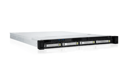INWIN RS104 1RU RACK SERVER CHASSIS/500W PSUs/4x3.5" HOT SWAP Mini SAS HD