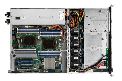 INWIN RS104 1RU RACK SERVER CHASSIS/500W PSUs/4x3.5" HOT SWAP Mini SAS HD