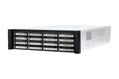 INWIN RS316 3RU RACK SERVER CHASSIS/800W RED PSUs/16x 3.5" HOT SWAP Mini SAS HD