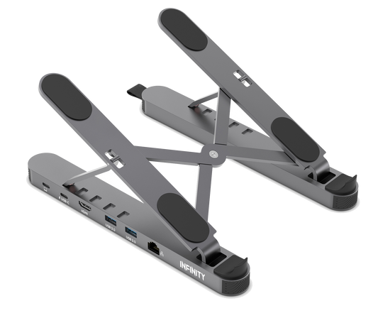 INFINITY LAPTOP STAND (5-IN-1 DOCKING)