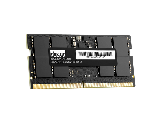 16GB (5600MHz) KLEVV SODIMM MEMORY