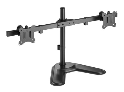 INFINITY INF761-T02 FREESTANDING DUAL MONITOR STAND