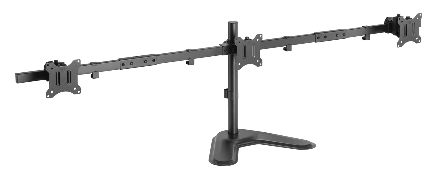 INFINITY INF761-T03 FREESTANDING TRIPLE MONITOR STAND