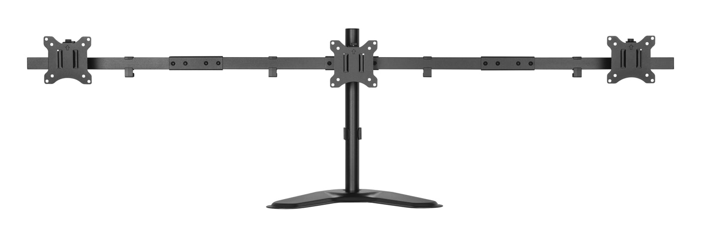 INFINITY INF761-T03 FREESTANDING TRIPLE MONITOR STAND
