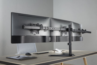 INFINITY INF761-T03 FREESTANDING TRIPLE MONITOR STAND