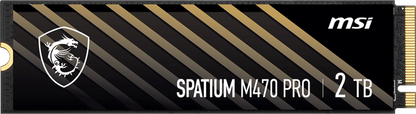 2TB MSI SPATIUM M470 M.2 SSD