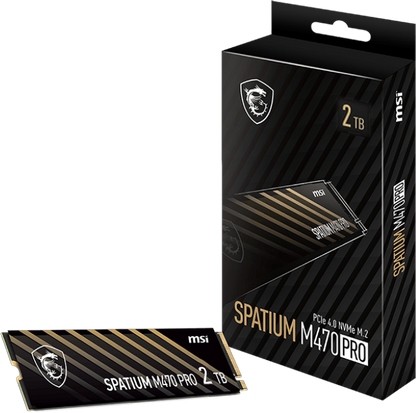 2TB MSI SPATIUM M470 M.2 SSD