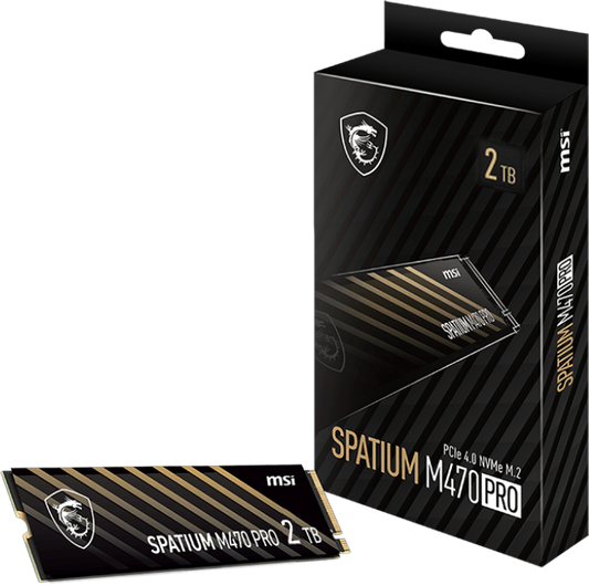 2TB MSI SPATIUM M470 M.2 SSD