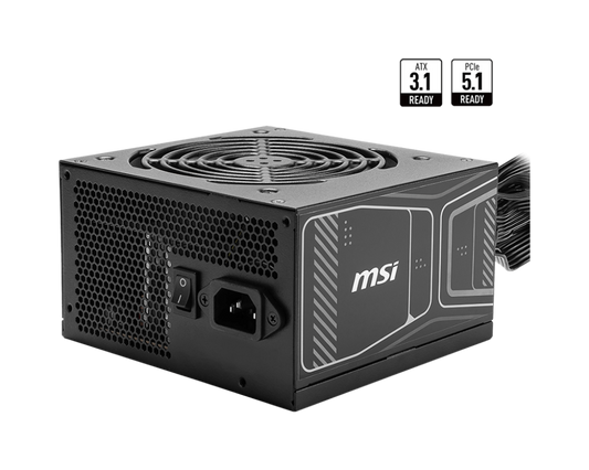 750W MSI MAG A750GN PCIe POWER SUPPLY